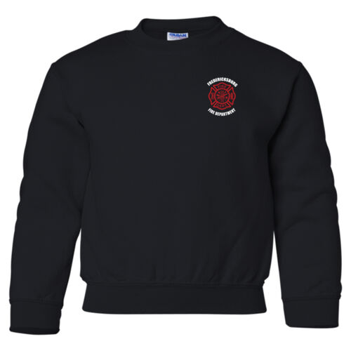 Heavy Blend Youth Crewneck Sweatshirt  - Fireman Thumbnail