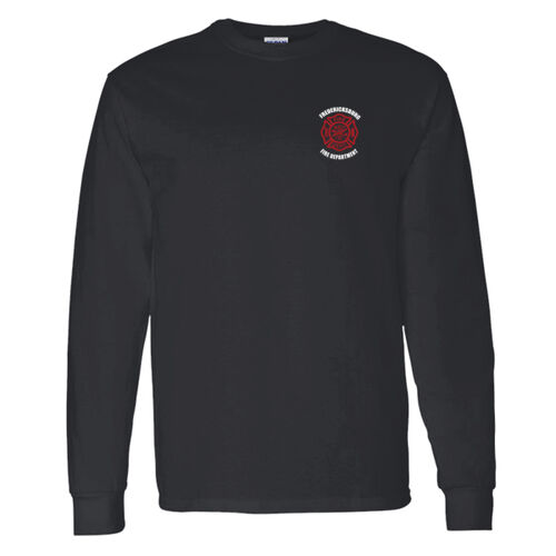 Heavy Cotton Long Sleeve T-Shirt - Fireman Thumbnail